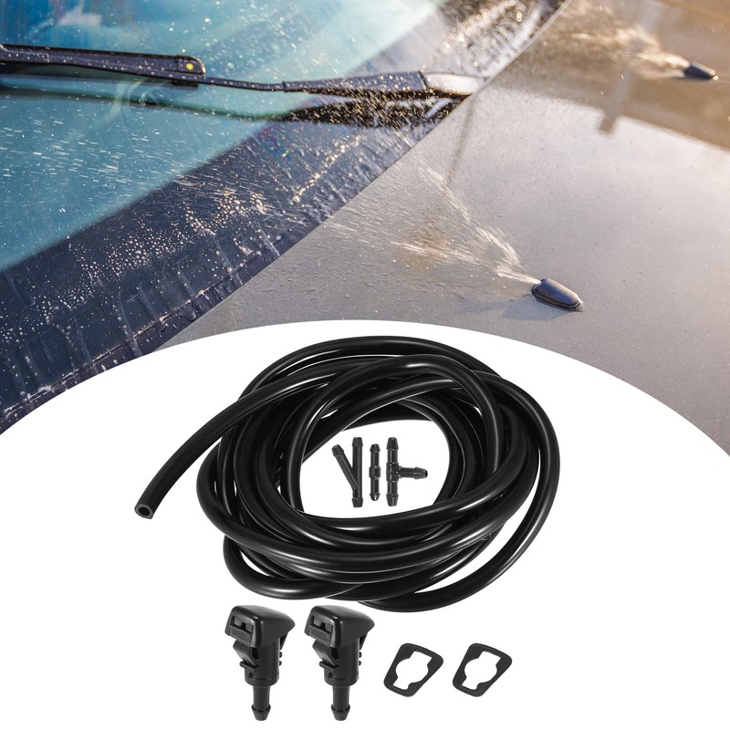 ACROPIX Front Windshield Wiper Nozzles Kit for Dodge Grand Caravan