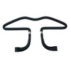 Universal Car Headrest Coat Hanger with Steel Frame & Soft