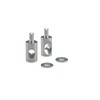 Compatible with Framed Shower Door Hinge Pin Replacement, 5/16" Stainless
