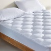 SLEEP ZONE Quilted Fitted Twin Mattress Pad Cover - Soft