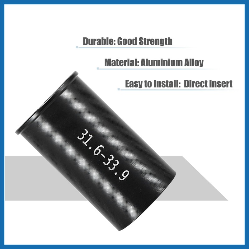 A ABSOPRO Bicycle Bike Seat Post Tube Adapter Reducing Sleeve