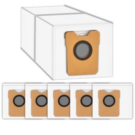 (6 Pack) Omni C20 Replacement Dust Bags Compatible With Eufy Robot Vacuum Omni C20 Robot Vacuum Self-Empty Station, Filter Bags, Disposable Replacement Parts Vacuum Bag Accessories, 6 Pieces