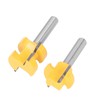 Squares Tooth Tenon Router Bit T Slot Flooring Routers Bits