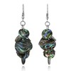 AeraVida Ocean Inspired Round Cluster of Abalone Seashells Boho Chic