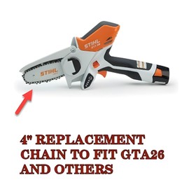Forester 4" Chainsaw chain 1/4" .043 28DL For STIHL GTA 26 Blade Pruner Mini Saw Chain 4"