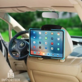 Importeek Soporte Base Porta Tablet Auto Cabecera Respaldo Ajustable