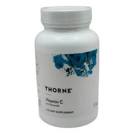 Thorne Vitamin C Con Bioflavonoides Citricos Hecho En Usa Sin Sabor