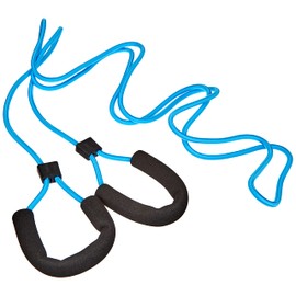 Deuser Zugseil leicht Fitnessband, blau, one Size