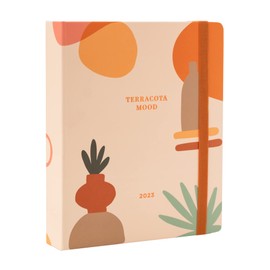 Kokonote Planner 2022 2023, Terracotta Mood Premium Diary 2022 2023, 17-Month Weekly Planner for Good Time Management, a Calendar for Your Routine, Personal Organiser
