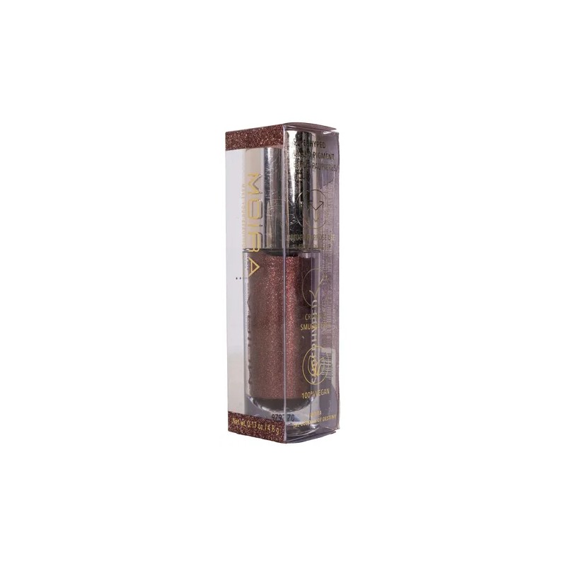 Sombra Líquida Moira Cosmetic Superhyped Liquid Mate Shimmer Color de