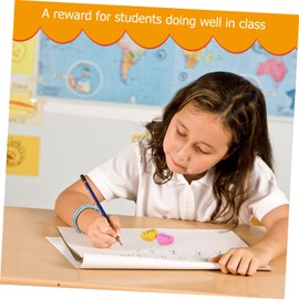 Operitacx Pack of 20 Cute Heart-Shaped Erasers Dry Erase Magnetic Erasers Board Erase Mini Eraser Pencil Eraser Stationery Eraser Heart Shape