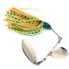 4Pcs Artificial Bait Set Fishing Lures Spinnerbait Hard Metal Fishing
