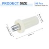 uxcell 50pcs Shutter Repair Pins, Spring Loaded Plantation Shutter Replacement