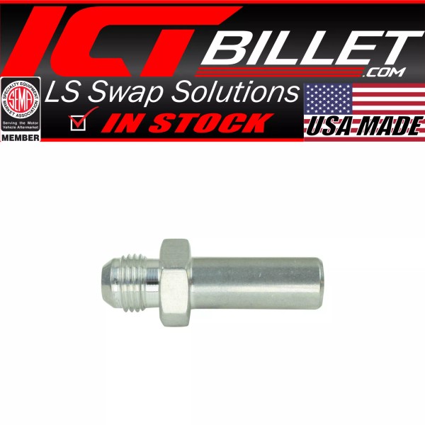 ICT Billet 6AN Vaccum Port Fitting LS Truck Intake Manifold