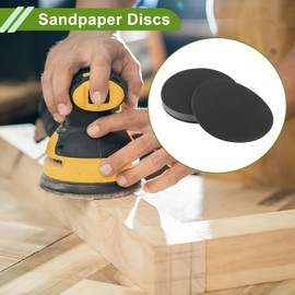 HOPESPANNER Universal 6" 320 Grit Sanding Discs Hook and Loop Sanding Sheets Silicon Carbide 25 Pcs