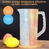 Mixing Pitcher for Drinks with Lid-Wide Mouth Juice Pitcher,Includes Plastic