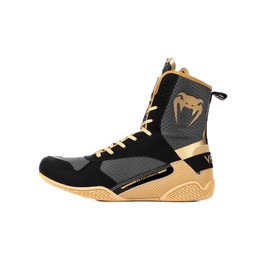 Venum Elite Boxing Shoes - Black/Beige