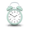 Fisura – Analog Alarm Clock Without Ticking, with LED Night