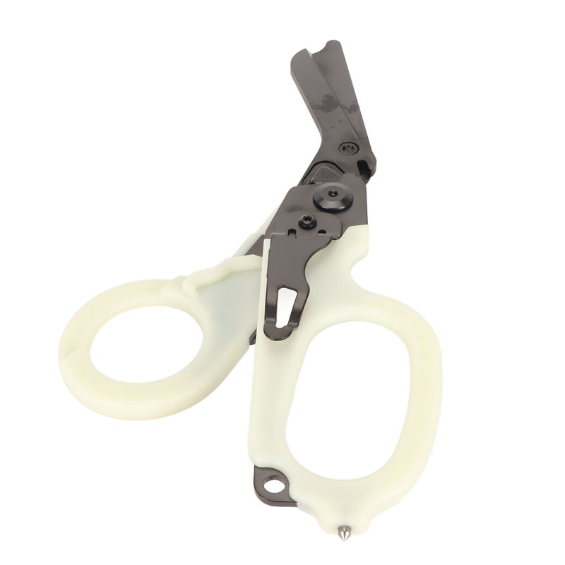 Emergency Response Shears with Glass Breaker Stainless Steel Plastic Luminous