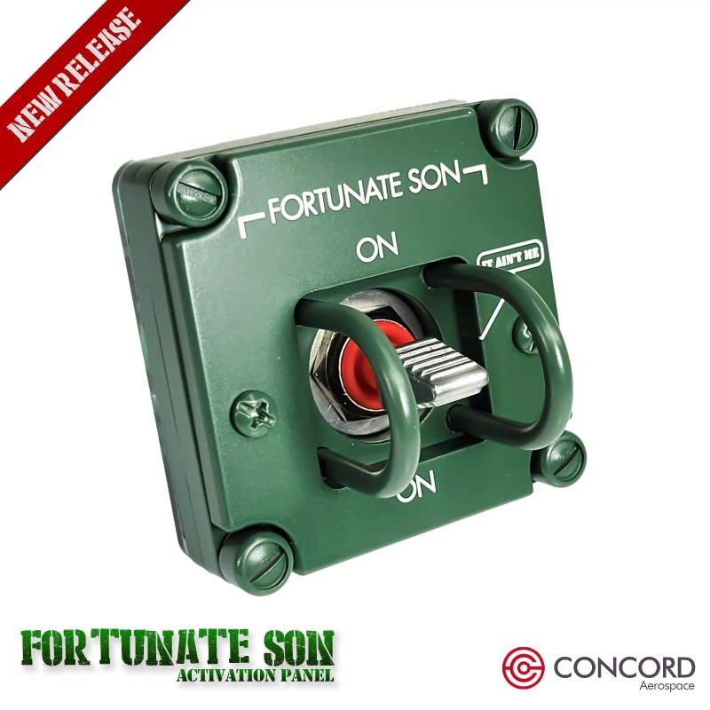 FORTUNATE SON ACTIVATION PANEL - MILITARY GREEN
