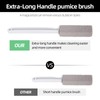 LoveBB 4 Pack Pumice Stone for Toilet, Extra Long Handle