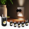 6 Pack LED Night Lights with Dusk to Dawn Sensor,