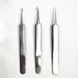 Altipia [알티피아]정말 왁신 족집게 핀셋 집게 인그로운 헤어 집게 속눈썹 제모 수염 Alti-Pia Really Waxing Tweezers for Eyebrow Shaping and Hair Removal [One set]