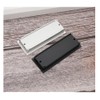 Dreneco 4pcs Aluminium Alloy Recessed Handle Sliding Door Cupboard Wardrobe
