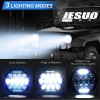 JESUO Fit Ford Mustang 1965~1973 Brightest Pair 7" Round Led