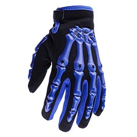 Typhoon Helmets Youth Gloves Motocross Off Road ATV UTV Blue X Large