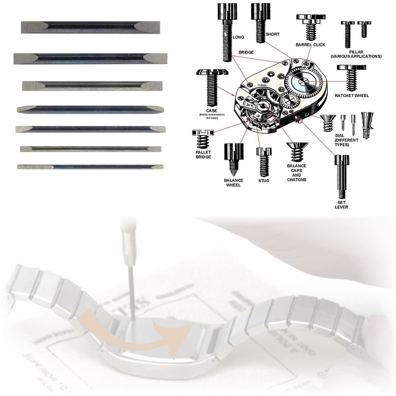 S1 Deluxe Watchmaker's Screwdriver Set Star XL for Watch Repair