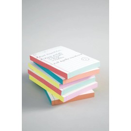 Designworks Ink Green and Peach Colorblock Notepad