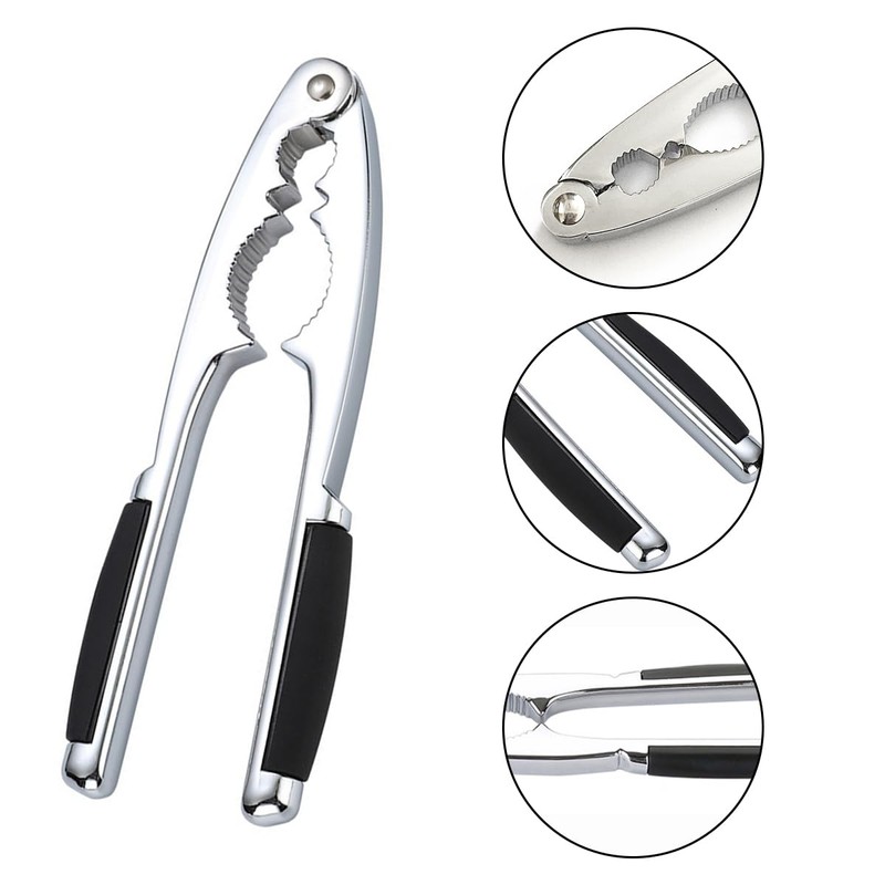 Luckious Nut Cracker - Heavy Duty Walnut Plier Nutcracker with