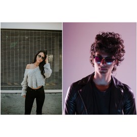 Kelens Classic Half Frame Nearsighted Sunglasses Semi Rimless Myopia Sunglasses for Men and Women(-2.5)