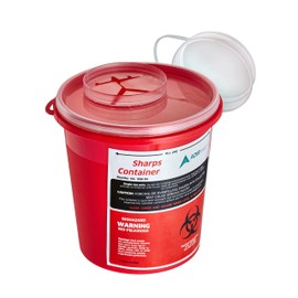 Sharps - Contenedor redondo de 1.5 cuartos de galón, 1 paquete
