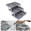 Drawer Organizer Single Row Expandable Folding Jewelry Organizer Tray Earring