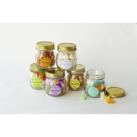 カメヤマキャンドルハウス パーティージャー メレンゲ キャンドル