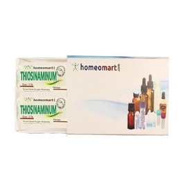 Homeomart.com Thiosinaminum Homeopathy Pellets (Pills) in 30C Potency, Pack of 2