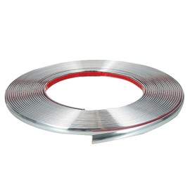 12mm Automotive Chrome Molding Trim - 40Ft Car/Truck/RV Side Body Chrome Trim Moldings Strip(Self Adhesive) for Door Window Scratch-Proof
