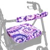Top Glides Universal Rollator Walker Seat and Backrest Covers (Psychedelic