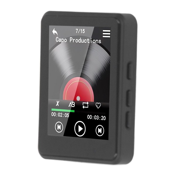 MP3 Player with Bluetooth, Built in HiFi Speaker 2.4 Inch