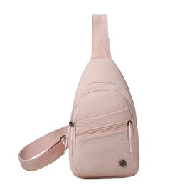 YAZEKOUS Small Sling Bag for Women Men, Crossbody Sling Backpack, Casual Daypack Backpacks Crossbody Bag for Hiking Travel