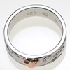 [BreezyIsland] Hawaiian Jewelry Ring, Women's Ring, Pink G Heart, Silver