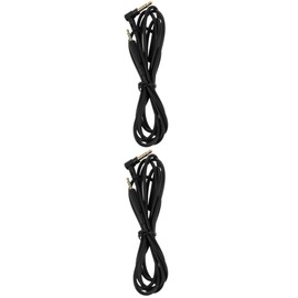 OSALADI 2pcs Professional Headphone Cable Replacement Audio Cable Cord for Long Audio Wire