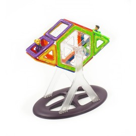 MAGNIKON Magnetische Bausteine Die Schaukel 22teilig Montessori Spielzeug ab 3 Jahre Magnet Spiel, Magnet Bausteine, Spielzeug Magnete, Pädagogische Magnet Bauklötze für Kleinkinder 15 x 25 x 6 cm