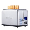 Toaster 2 Slice, CUSIMAX Stainless Steel Toaster with Large LED