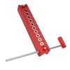 Hole Jig Wood Dowel Punch Locator 10 in 1 45°
