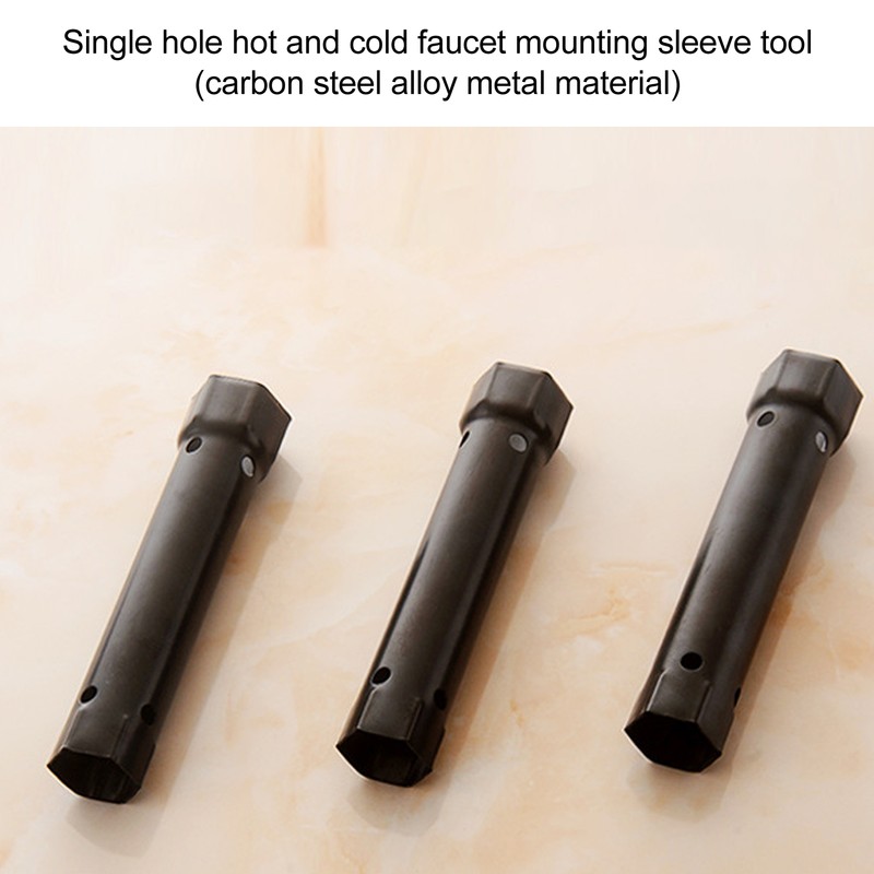 2PCS Faucet Socket Wrench 34mm 40mm Carbon Steel Tap Spanner