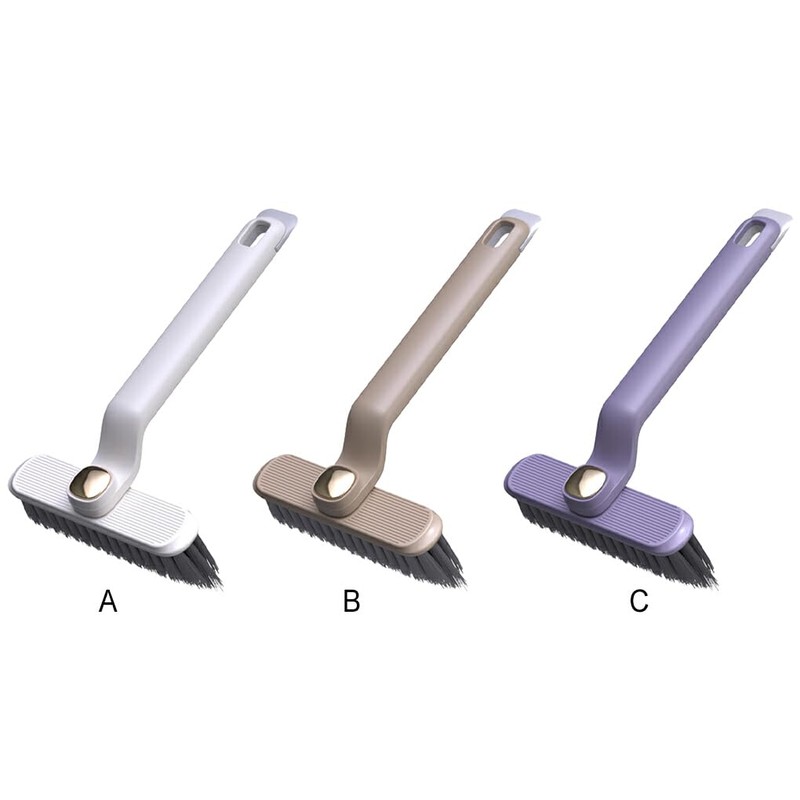 AIXXCUVQ Durable Crevice Cleaning Brush with Comfortable Grip Rotating Crevice