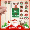 200 Pieces Christmas Cocktail Picks Ugly Sweater Cupcake Toppers Medals